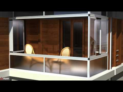 Video: Glassbox Ni Balcony Nzuri
