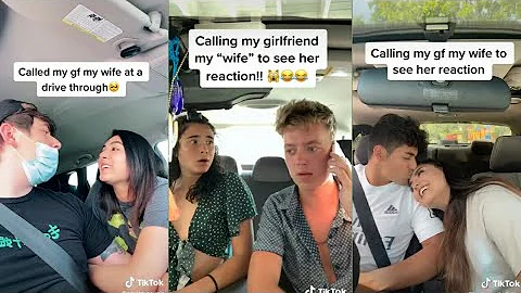Calling my Girlfriend my "Wife" to see her reaction  [ Cute Reation😍 ]