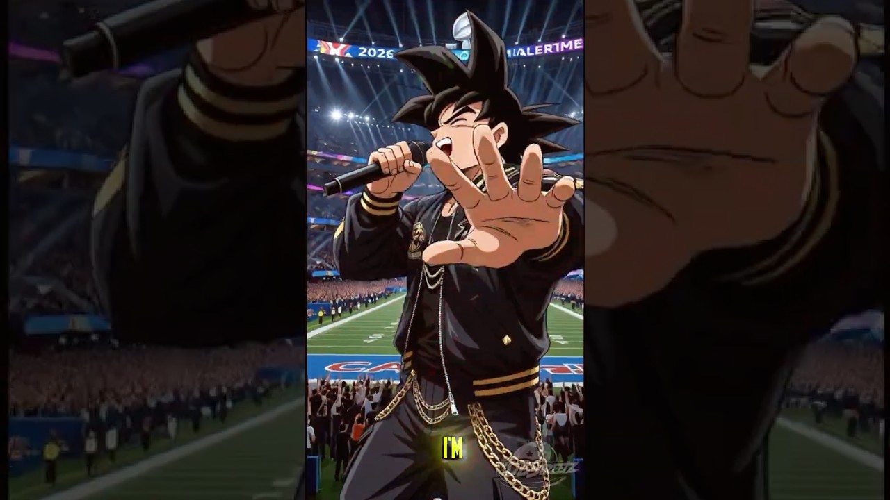 Гоку и Вегета захватили Супербоул LX 💀