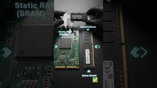 What is the difference between Static RAM (SRAM) and Dynamic RAM (DRAM) and physical comparison ✅
