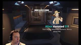 Alien Scaring Rowan From VLDL - Alien Isolation