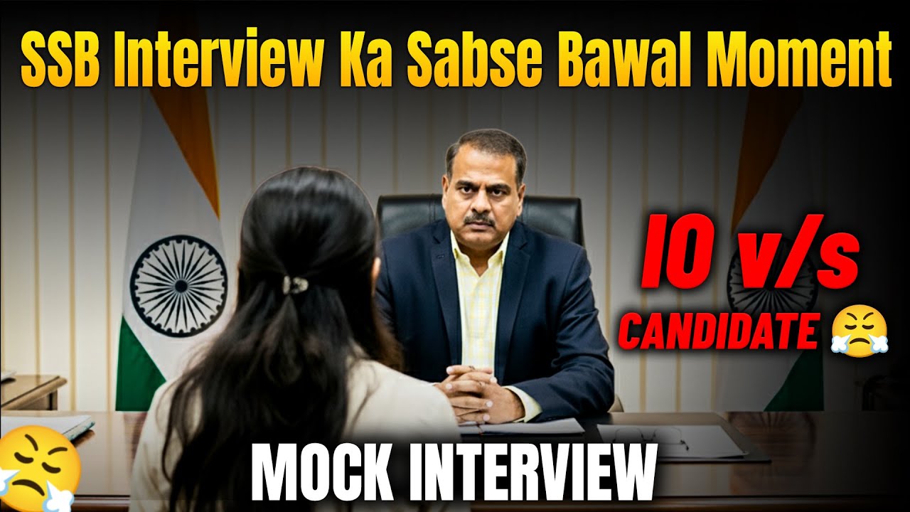 Mock SSB Interview by Col. Arun (Ex-IO) | NDA, CDS, AFCAT SSB 2025 | SSBWINGS