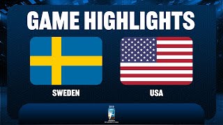 Sweden vs. USA - 2019 IIHF Ice Hockey U18 World Championship