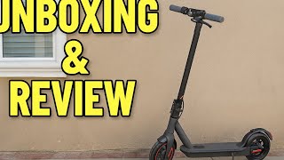 UNBOXING & REVIEWING THE LADPED LP80 ELECTRIC SCOOTER!