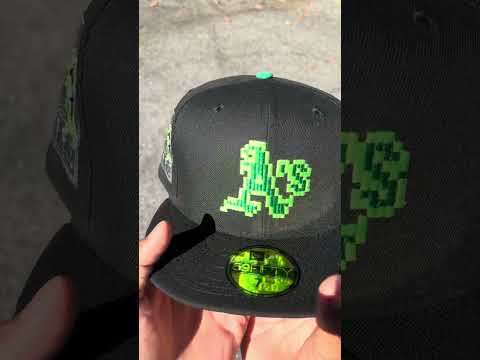 Oakland Athletics Ricky Henderson New Era 59Fifty Fitted Hat 🐘 👾🚀