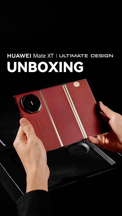 Finally unboxed my #HUAWEIMateXT !