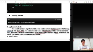 SEEDING A 100 FAKE DATA IN   LARAVEL