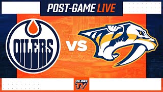 LIVE | Post-Game Coverage - Oilers vs Predators