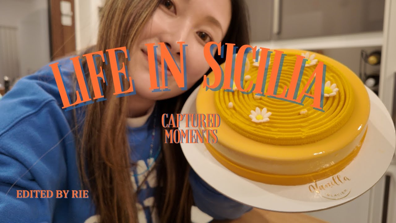 シチリアでの暮らし🇮🇹/35歳の誕生日🕯助手席の人生。