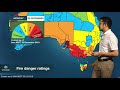 Severe Weather Update: Elevated fire danger and heatwave conditions, 30 December 2019