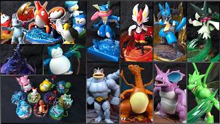 ASMR] Pokemon Blokees ALL Figure Collection & Speed Build - YouTube