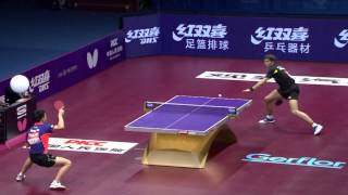 2015 WTTC MS-QF Patrick Franziska - Fang Bo (full match|short form in HD)