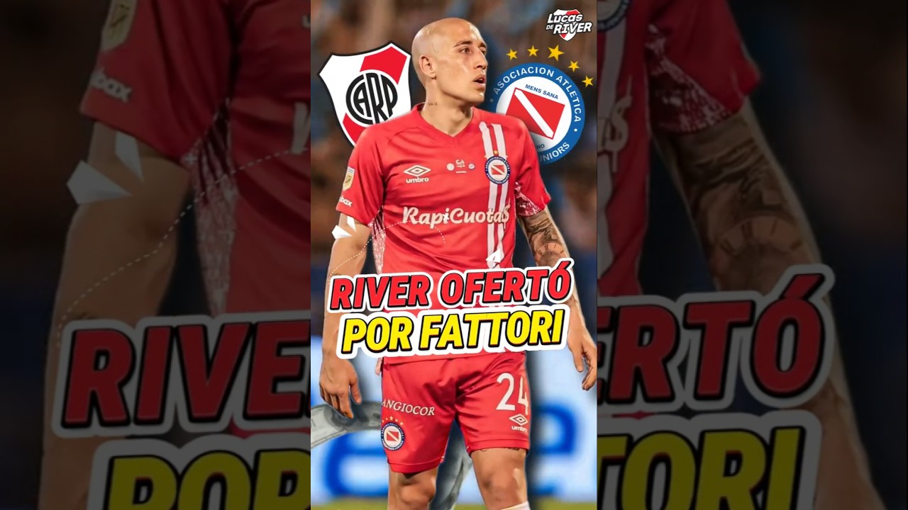 River ofertó por Federico Fattori y crece la expectativa