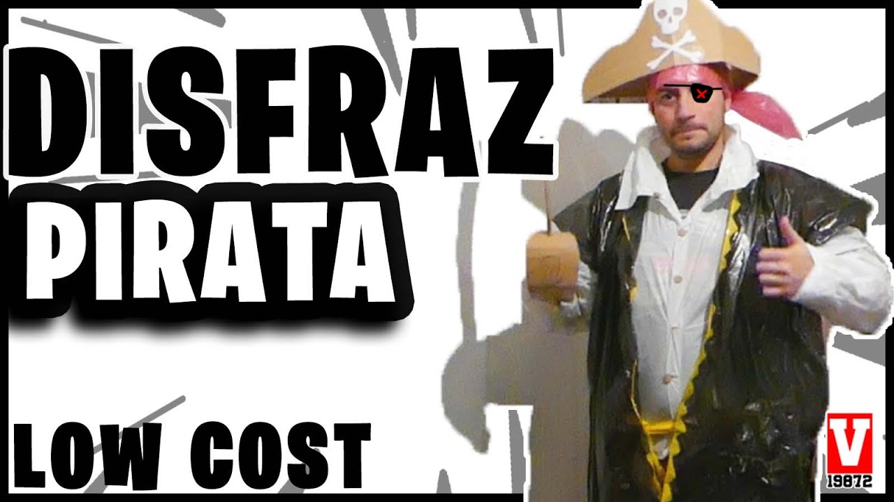 Cómo hacer un disfraz de pirata casero - Ideas y pasos para preparar este  traje de corsario