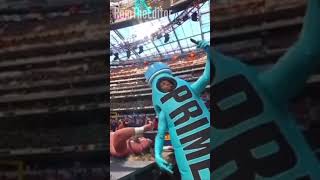 KSI Splashed Through a Table by Logan Paul at Wrestlemania