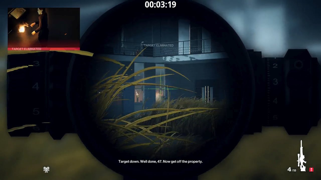 Hitman 2 - Hawke's Bay - easy Sniper Assassin (Jaeger7) Master Difficulty (