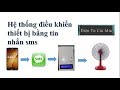giới thiệu hệ thống điều khiển thiết bị bằng tin nhắn sms