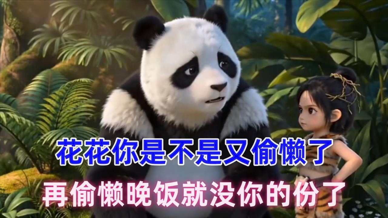 《萌娃的大熊猫》末世御兽师苏糯糯穿成了六十年代深山里的小野人， 感应到那个素未谋面的军官老爹在边境重伤濒死，还没人敢去救？ 糯糯怒了：敢欺负我爸？问过我的毛茸茸们没有！#漫画解说 #漫画