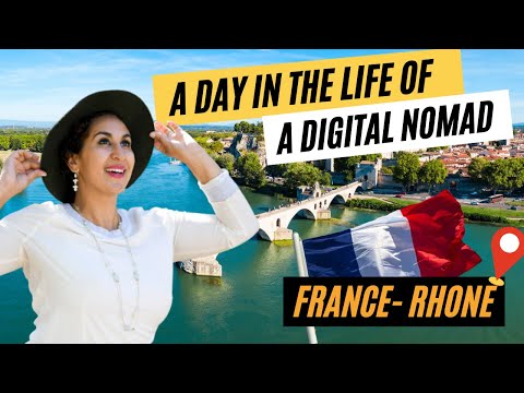 Rhône Alpes Travel Vlog - Digital Nomad Life-  France- #rhônealpes