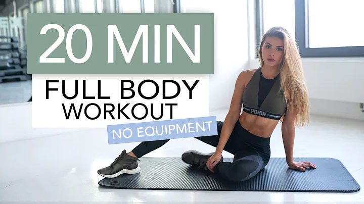 20 MIN FULL BODY WORKOUT // No Equipment | Pamela Reif