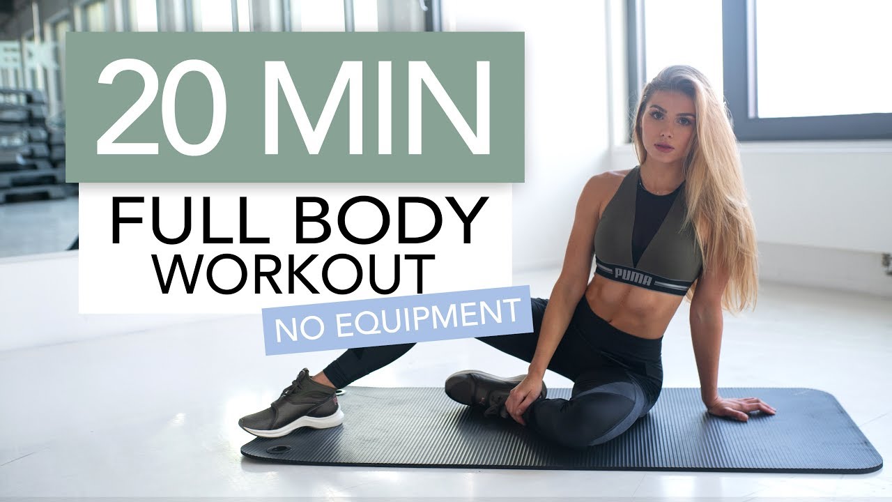 ⁣20 MIN FULL BODY WORKOUT // No Equipment | Pamela Reif