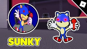 How to get "Sunky" Badge + Morph In FNF And Mod Animations - Roblox