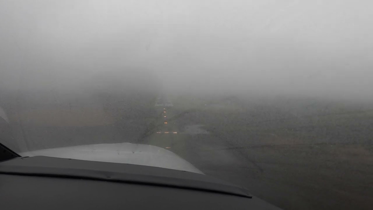 A Low Weather Approach and Landing with Dick Rochfort