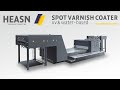 Automatic spot coating machine with nonstop delivery model sgjui11001300