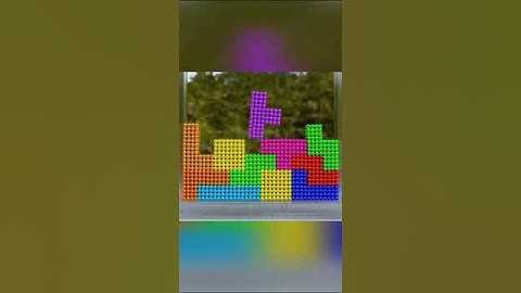 tetris marbles #shorts #blender #tetris #lego #softbodytetris #marble #magnetic