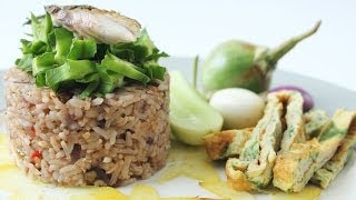 ข้าวผัดน้ำพริกกะปิ Fried Rice with Spicy Shrimp Paste Dip : พลพรรคนักปรุง