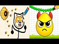 " Save The Dog vs Draw To Smash Fun Brain Challenge Game Satisfying ASMR Viral Addictive 🎯🔥"
