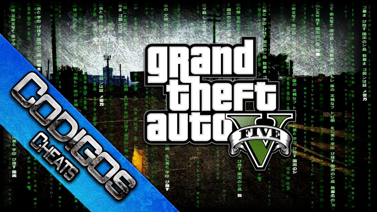 GTA 5  Grand Theft Auto V - Codigos - Cheats - Macetes XBOX360