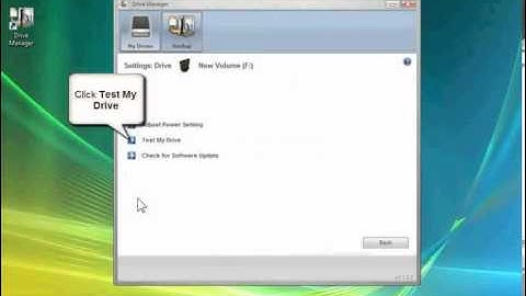 FreeAgent Desktop 1.5: Test My Drive - Windows_Vista
