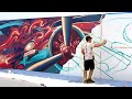 I've NEVER Painted a Mural like THIS Before!