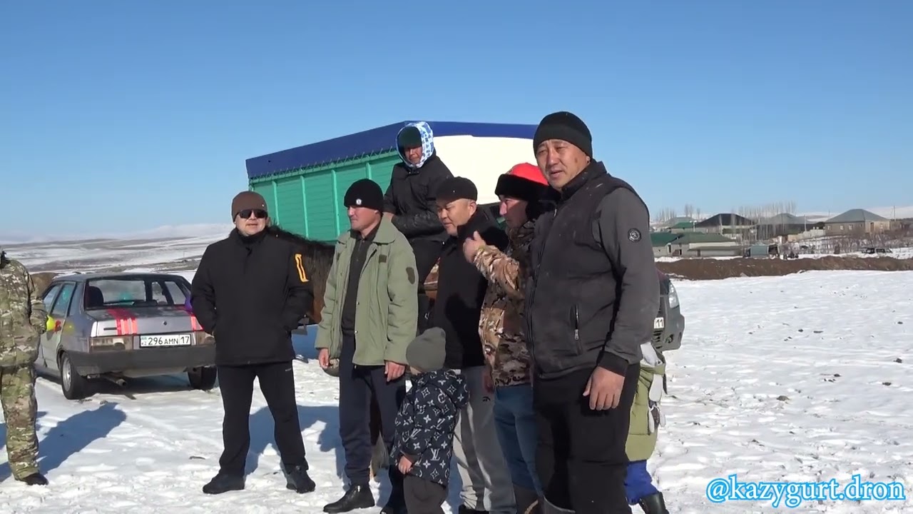 03.01.2025 Қазығұрт ауданы Алтынтөбе ауыл округі 2005 жылғы түлектердің елден бата алу көкпар тойы