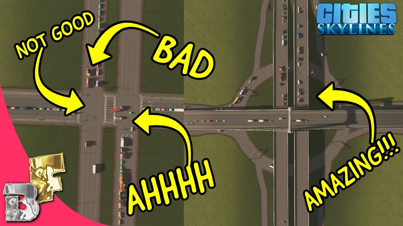 Cities Skylines 🚗🚙🚕🚚 | Fixing Bad Junctions & Traffic