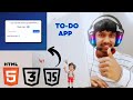 Building a To-Do App with HTML, CSS &amp; JavaScript (for Beginners)