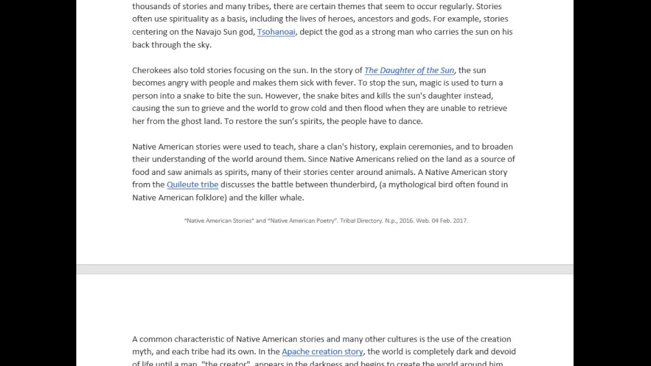 Native American Articles - YouTube