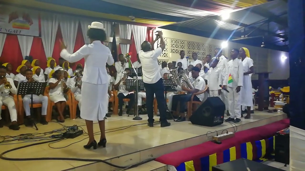 vive l'armée du salut territoire du Congo Brazzaville hier festival des jeunes chanteurs🙏