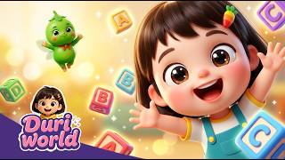 ABC Song with Duri 🔤🎵 | Learn the Alphabet A to Z | Kids Songs & Nursery Rhymes