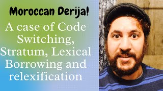 Moroccan Derija: A Case of Code Switching, Stratum, Relexification, Lexical Borrowing and Much more