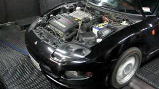Mitsubishi FTO GPX 6A12 Dyno mivec sound  - Run 2