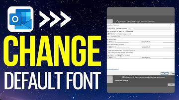 How to Change Default Font in Outlook (2024)