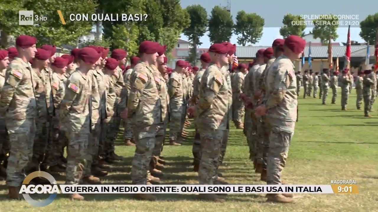 Basi militari Usa in Italia, timori per la guerra in Iran - Agorà 05/03/2026