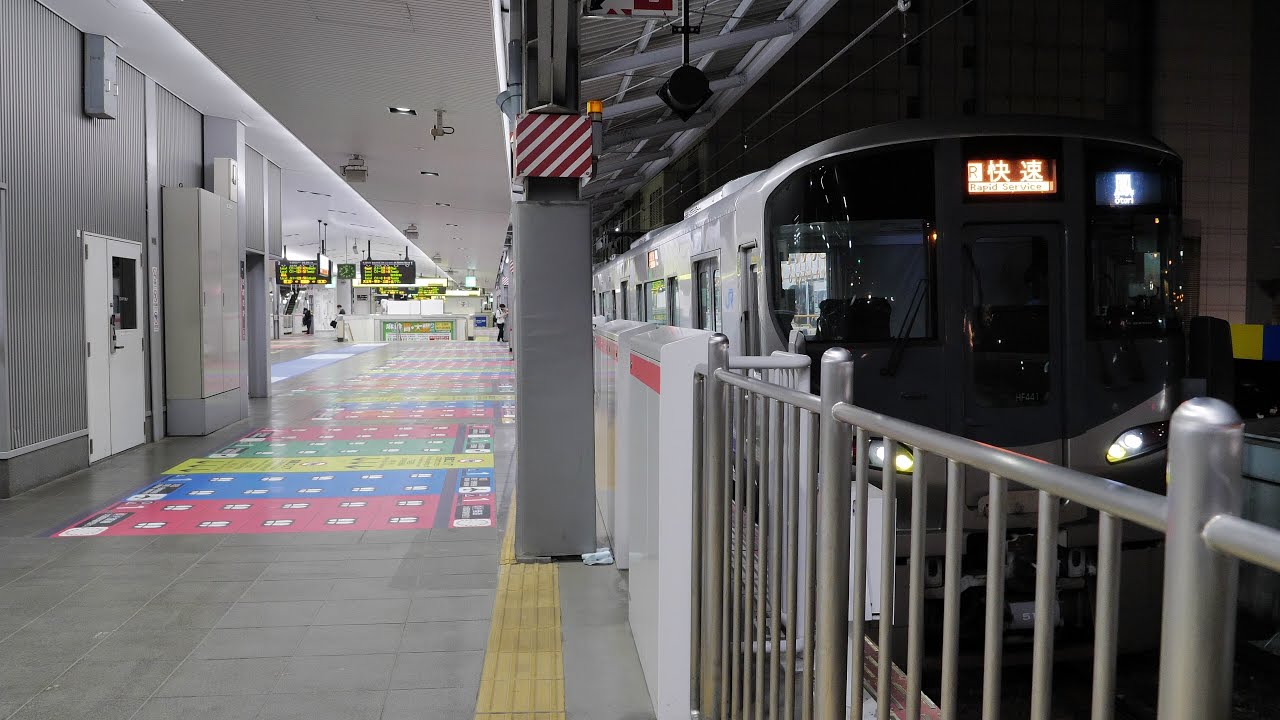 JR西日本　大阪駅　大阪環状線1番・2番のりば　2021/5（4K UHD 60fps）