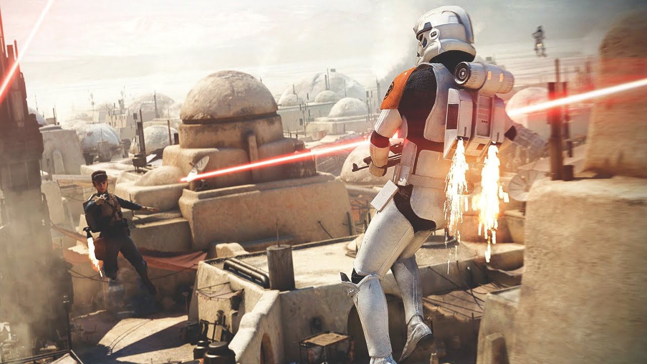 Star Wars Battlefront 2 Jetpack Cargo Gameplay [4K]