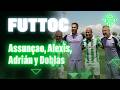 Reto de FUTTOC con ASSUNÇAO, ALEXIS, ADRIÁN y DOBLAS ⚽🎾 | CHALLENGE | Real BETIS Balompié