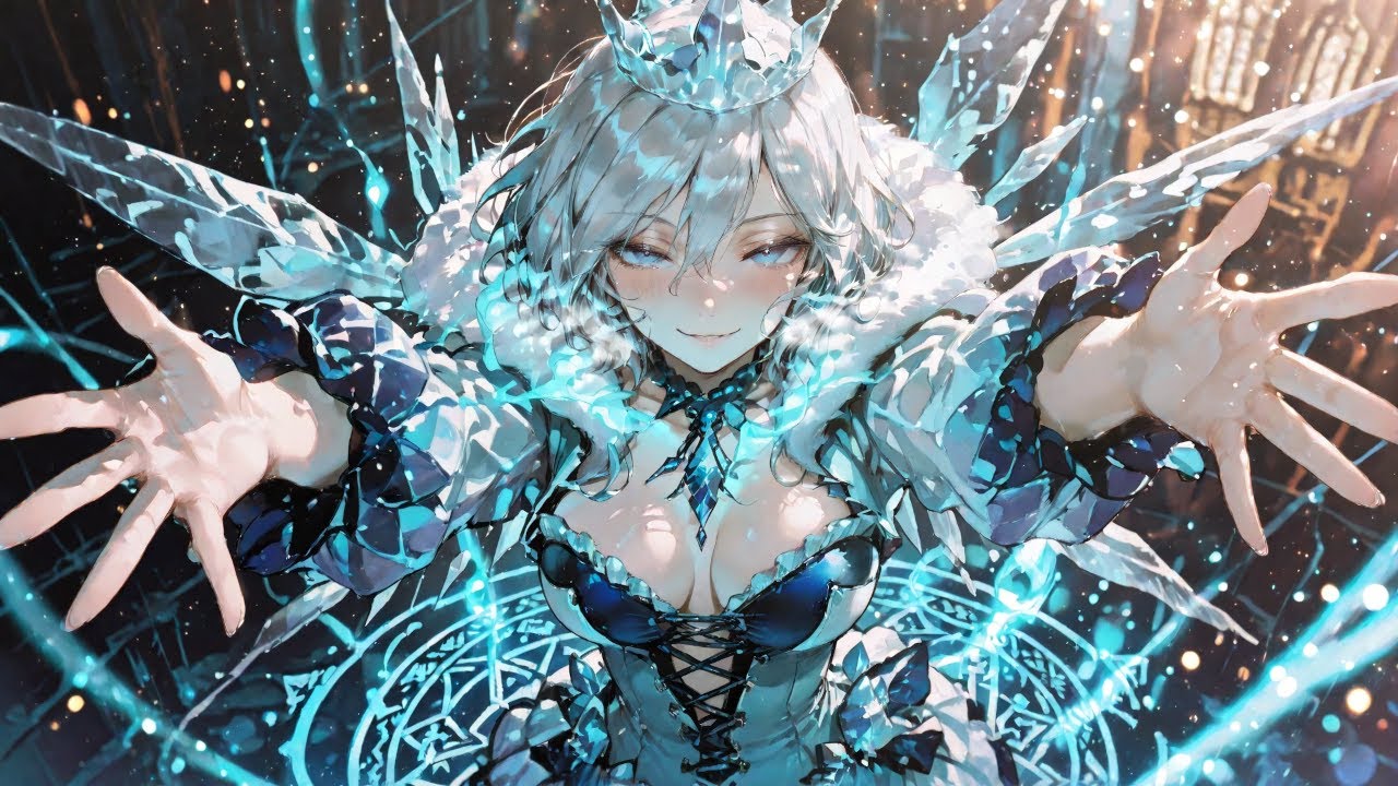 CRYSTAL STORM - Most Powerful Ice Magic Music / Requiem of the Snow Queen