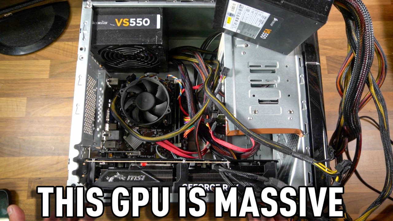 I Put a RTX 4080 Super in a $10 Computer