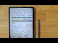 Samsung S6 Lite Note Taking S pen And Samsung Notes